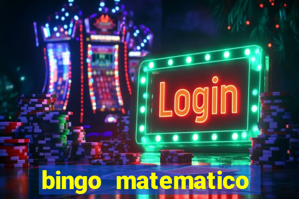 bingo matematico para ensino medio