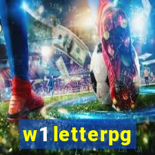 w1 letterpg