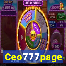 Ceo777page