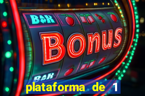 plataforma de 1 real fortune tiger