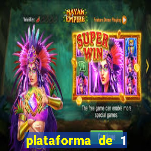 plataforma de 1 real fortune tiger