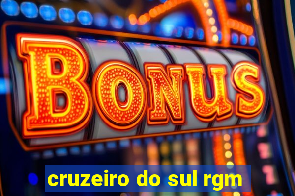 cruzeiro do sul rgm