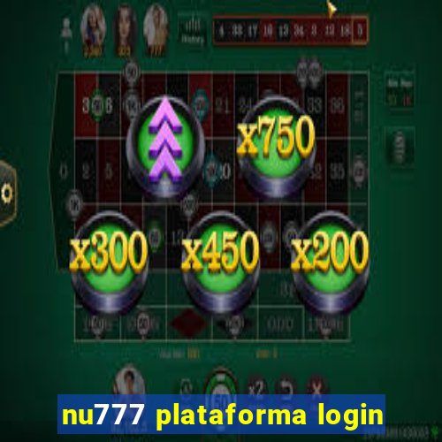 nu777 plataforma login