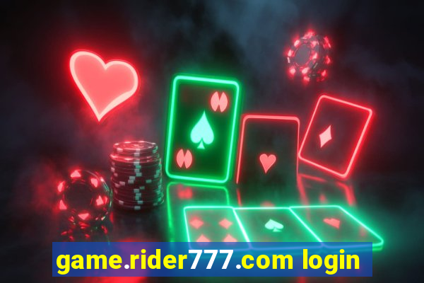 game.rider777.com login