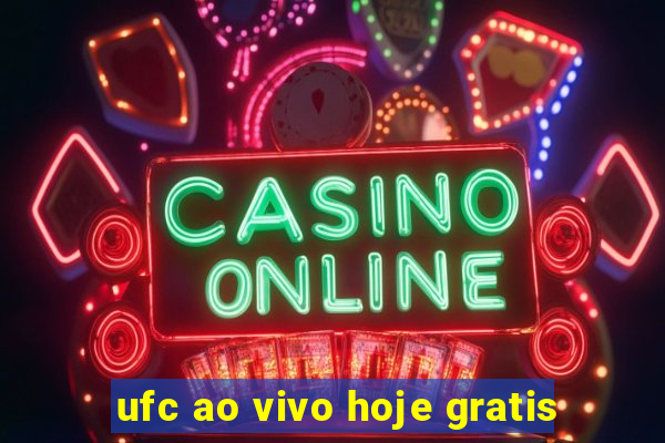 ufc ao vivo hoje gratis