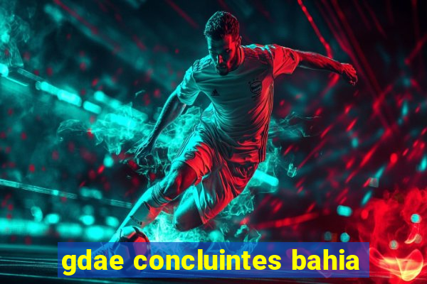 gdae concluintes bahia