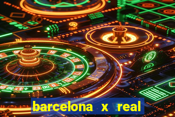 barcelona x real madrid multicanais