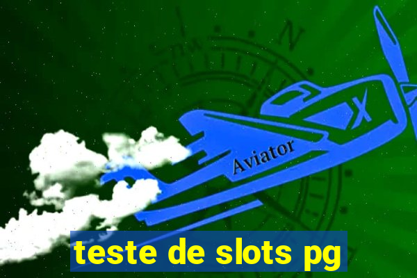 teste de slots pg