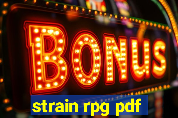 strain rpg pdf