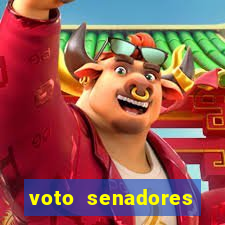 voto senadores impeachment alexandre de moraes