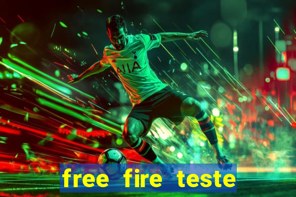 free fire teste grátis jogar agora