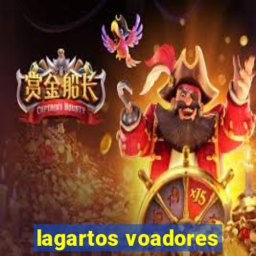 lagartos voadores