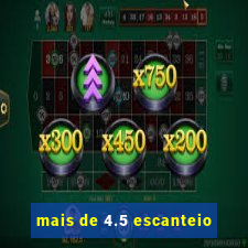 mais de 4.5 escanteio