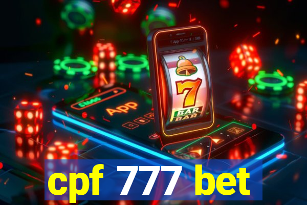 cpf 777 bet
