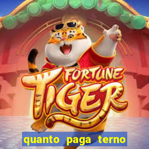 quanto paga terno da loteria federal