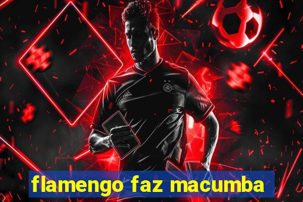 flamengo faz macumba