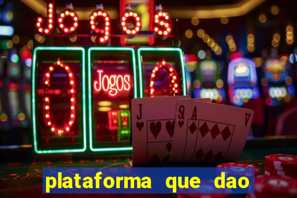 plataforma que dao bonus no cadastro