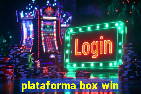 plataforma box win