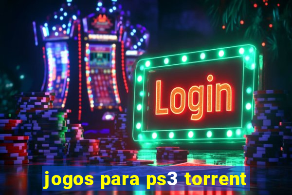 jogos para ps3 torrent