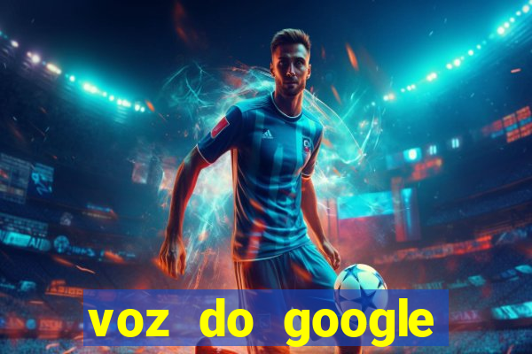 voz do google tradutor homem