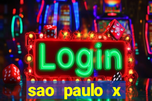 sao paulo x botafogo palpite