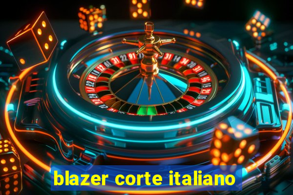 blazer corte italiano