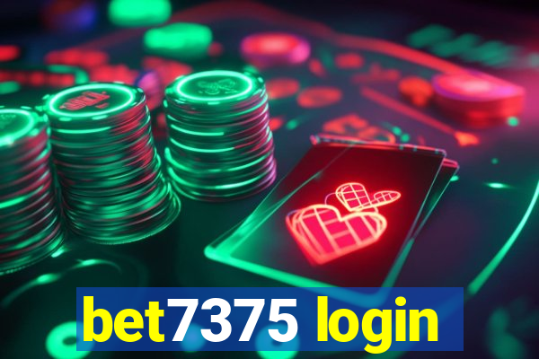 bet7375 login