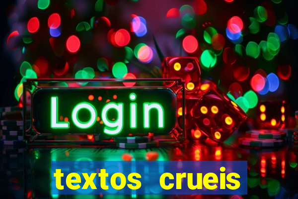 textos crueis demais pdf