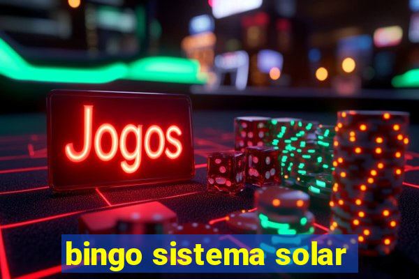 bingo sistema solar