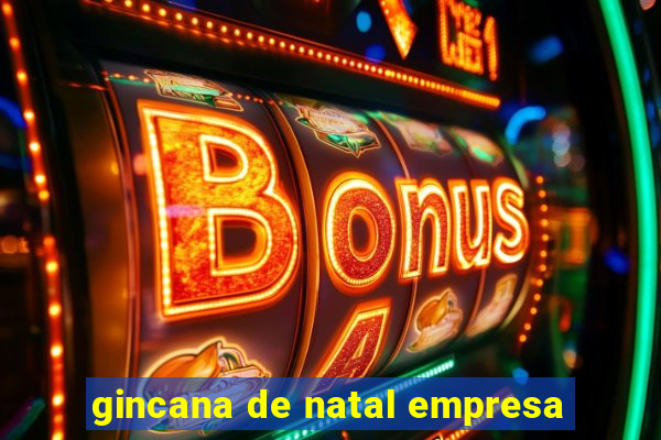 gincana de natal empresa