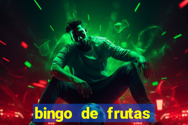 bingo de frutas para imprimir pdf