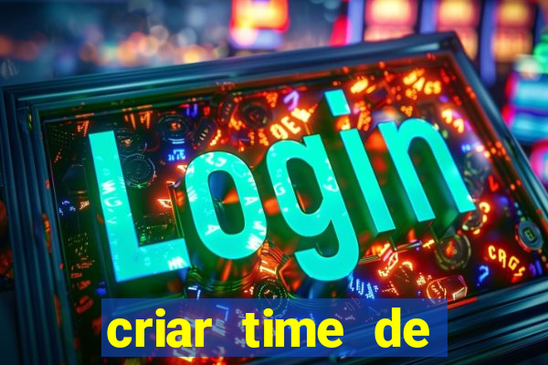 criar time de futebol simulador