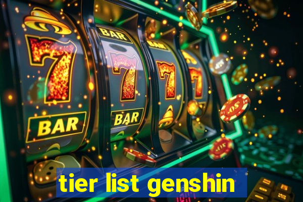 tier list genshin