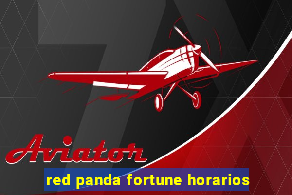 red panda fortune horarios