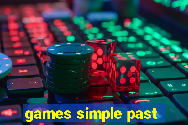 games simple past
