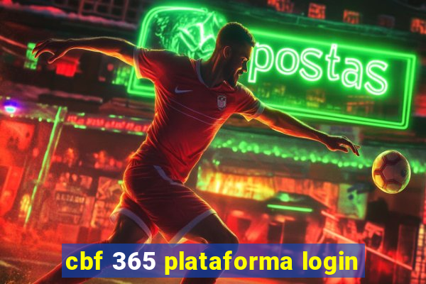cbf 365 plataforma login