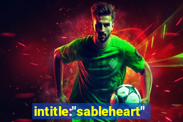intitle: