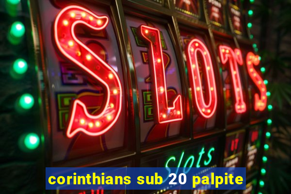 corinthians sub 20 palpite