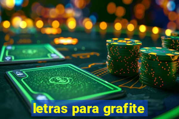 letras para grafite
