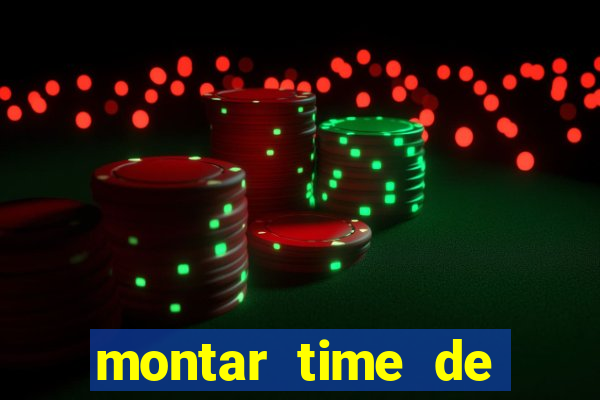 montar time de futebol site
