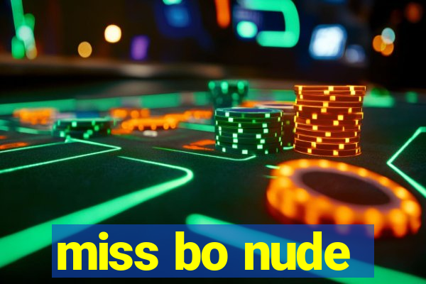 miss bo nude