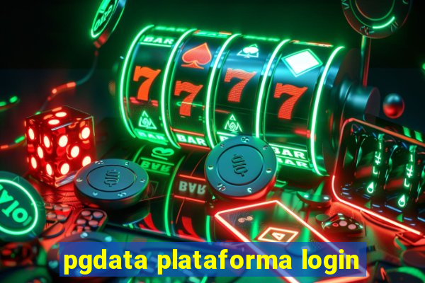 pgdata plataforma login