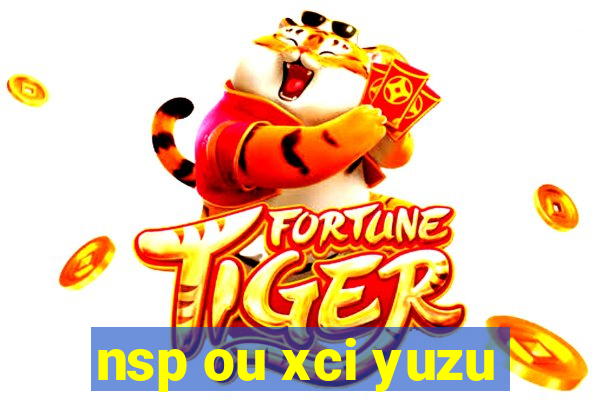 nsp ou xci yuzu