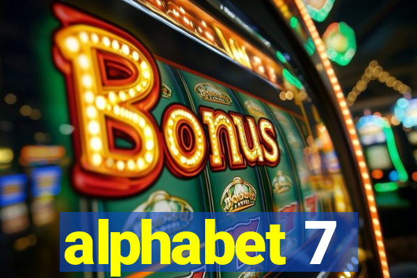 alphabet 7