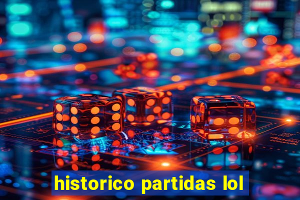 historico partidas lol