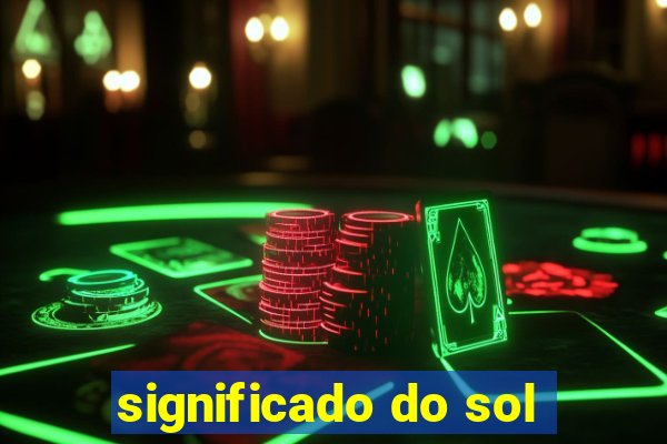 significado do sol