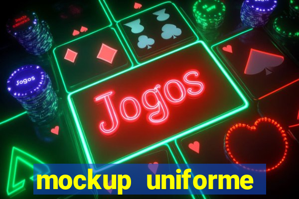 mockup uniforme futebol psd free