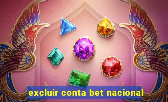 excluir conta bet nacional