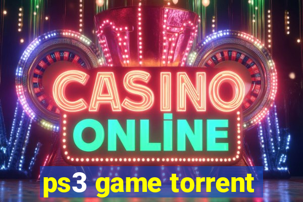 ps3 game torrent