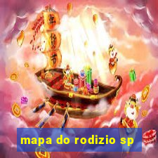 mapa do rodizio sp